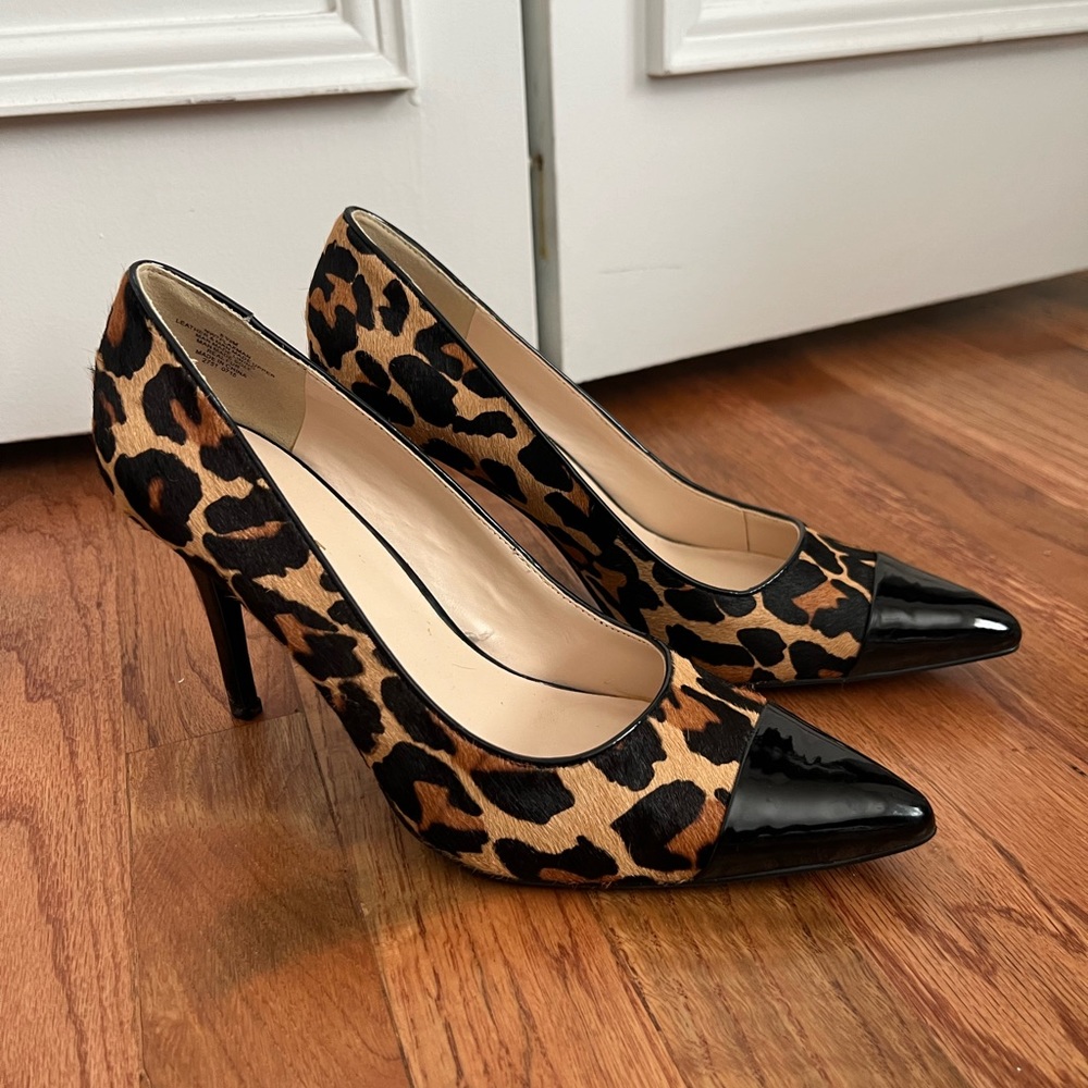 NINE WEST CHEETAH HEELS